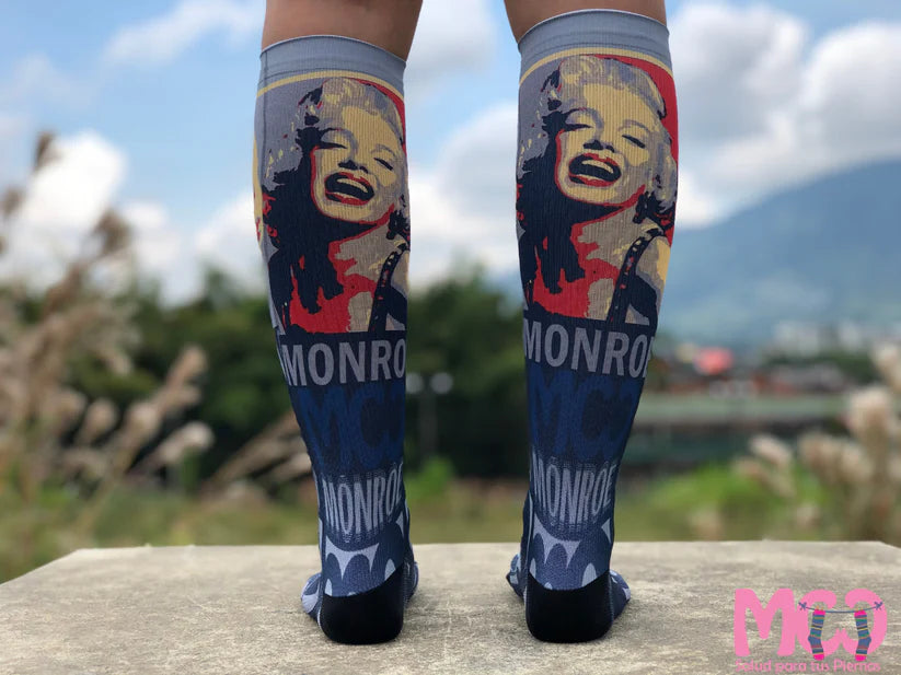 Medias de comprensión Marilyn Monroe