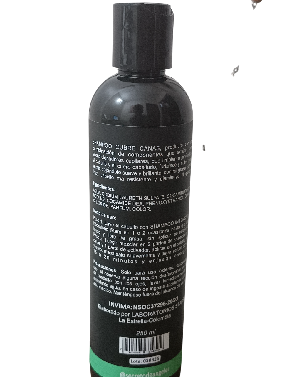 SHAMPOO CUBRECANAS + SPLAS CAPILAR RESVE